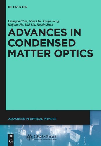 Advances in Optical Physics: Volume 7 Advances in Condensed Matter Optics