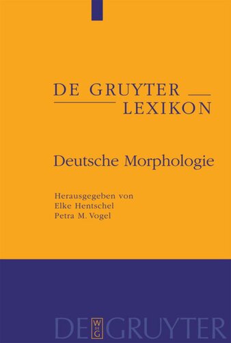 Deutsche Morphologie