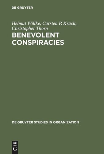 Benevolent Conspiracies: The Role of Enabling Technologies in the Welfare of Nations. The Cases of SDI, Sematech, and Eureka