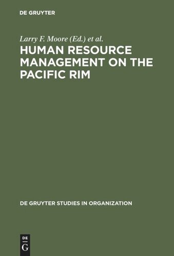 Human Resource Management on the Pacific Rim: Institutions, Practices, and Attitudes