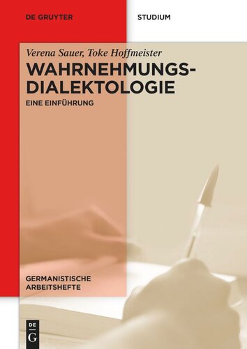 Wahrnehmungsdialektologie: Eine Einführung