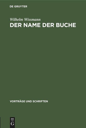 Der Name der Buche