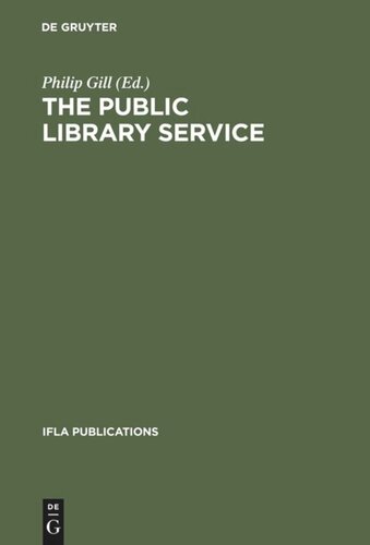 The Public Library Service: IFLA/UNESCO Guidelines for Development