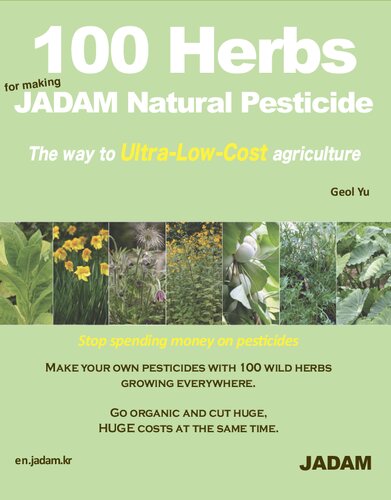 100 Herbs for making JADAM Natural Pesticide