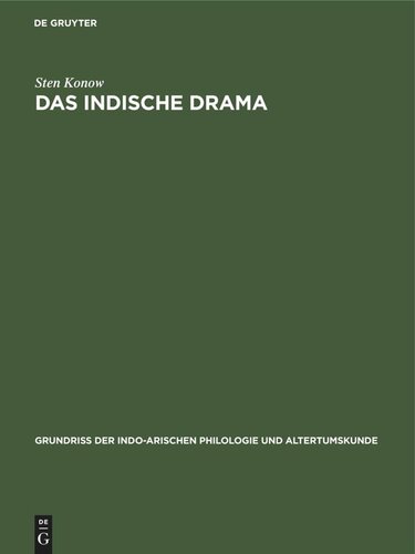Das indische Drama