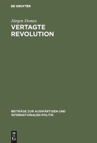 Vertagte Revolution: Die Politik der Kuomintang in China, 1923–1937