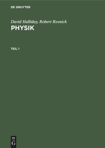 Physik: Teil 1