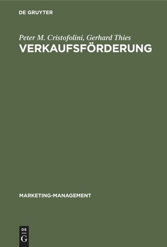 Verkaufsförderung: Strategie und Taktik