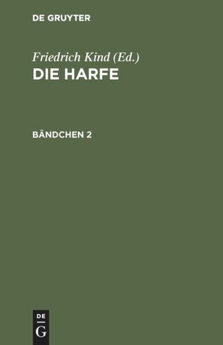 Die Harfe: Bändchen 2