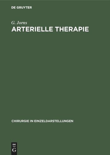 Arterielle Therapie