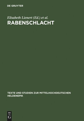 Rabenschlacht: Textgeschichtliche Ausgabe