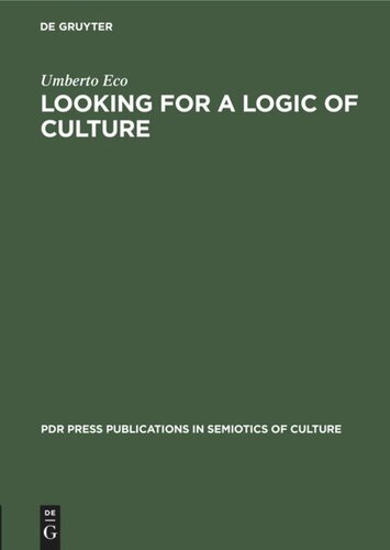 Looking for a Logic of Culture
