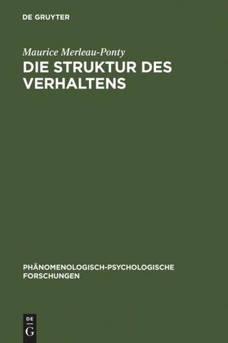 Die Struktur des Verhaltens