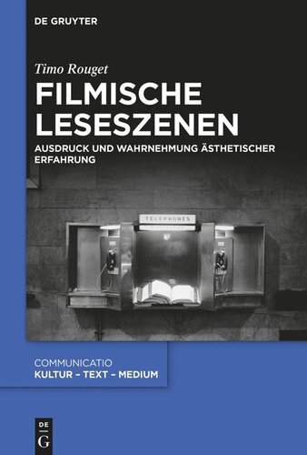 Filmische Leseszenen: Ausdruck und Wahrnehmung ästhetischer Erfahrung