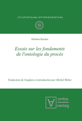 Essais sur les fondements de l'ontologie du procès