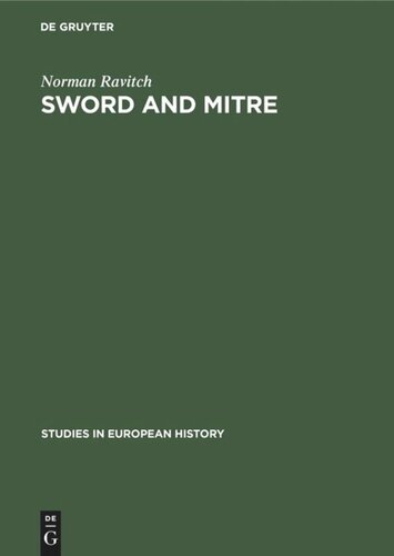 Sword and mitre: Government and episcopate in France and England in the age of aristocracy