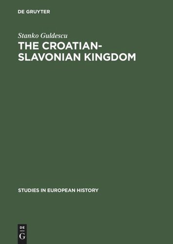 The Croatian-Slavonian Kingdom: 1526–1792