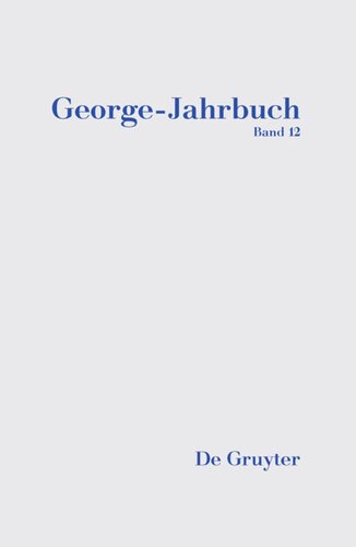 George-Jahrbuch: Band 12 2018/2019