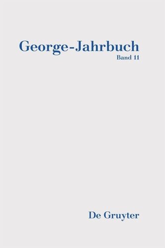 George-Jahrbuch: Band 11 2016/2017