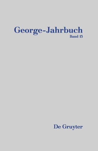 George-Jahrbuch: Band 13 2020/2021
