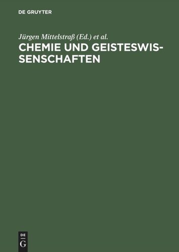 Chemie und Geisteswissenschaften: Versuch einer Annäherung