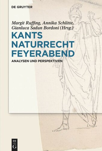 Kants Naturrecht Feyerabend: Analysen und Perspektiven