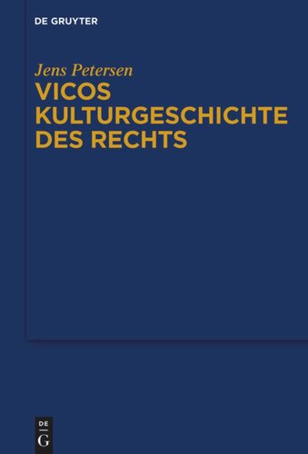 Vicos Kulturgeschichte des Rechts