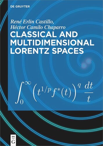 Classical and Multidimensional Lorentz Spaces