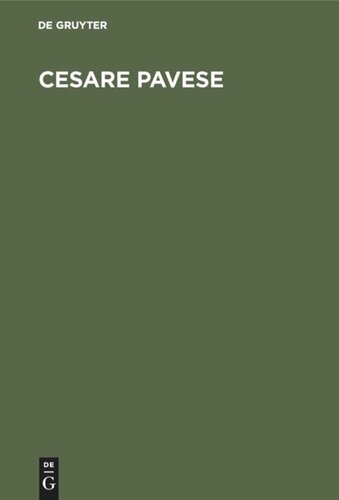 Cesare Pavese