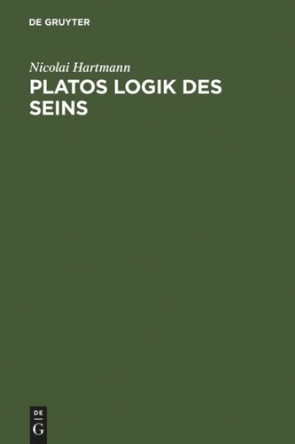 Platos Logik des Seins