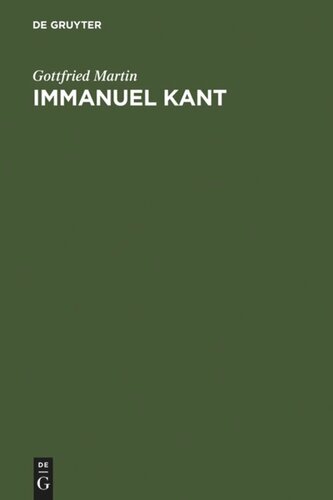 Immanuel Kant: Ontologie und Wissenschaftstheorie