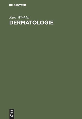 Dermatologie: Ein lexikalisches Repertorium