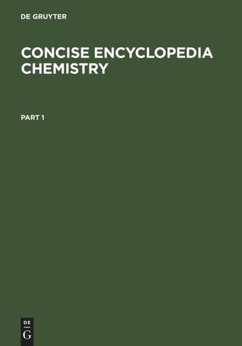 Concise Encyclopedia Chemistry