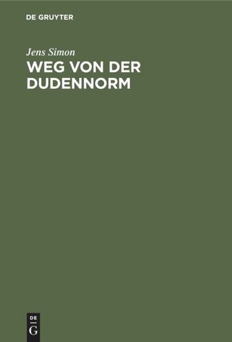 Weg von der Dudennorm: Arno Schmidts Weg von den “Stürenburg-Geschichten” zur “Inselstraße”