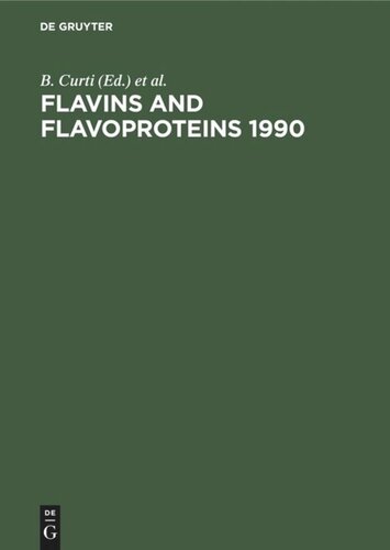 Flavins and Flavoproteins 1990: Proceedings of the Tenth International Symposium, Como, Italy, July 15–20, 1990