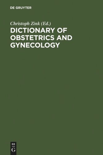 Dictionary of Obstetrics and Gynecology