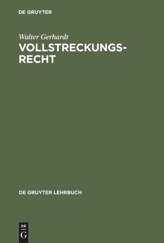 Vollstreckungsrecht