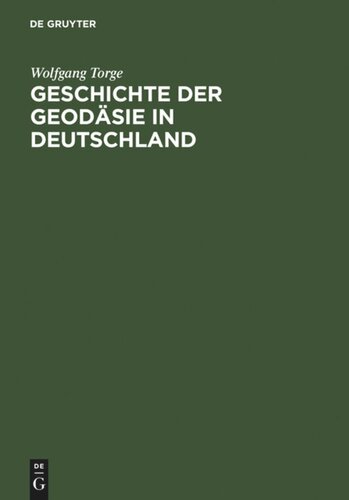 Geschichte der Geodäsie in Deutschland