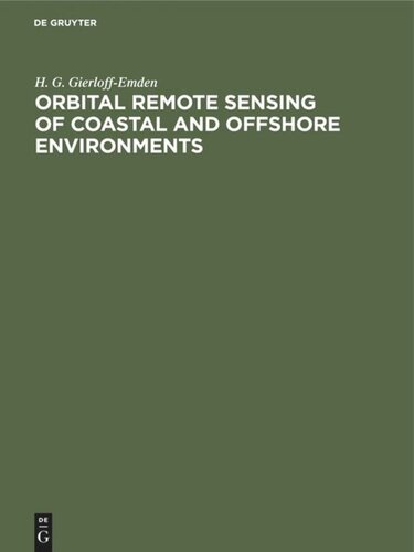 Orbital remote sensing of coastal and offshore environments: A Manual of Interpretation