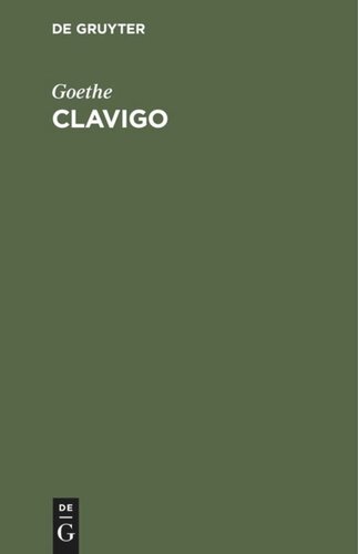 Clavigo: Ein Trauerspiel