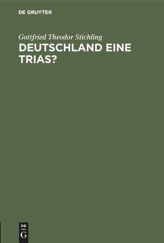 Deutschland eine Trias?