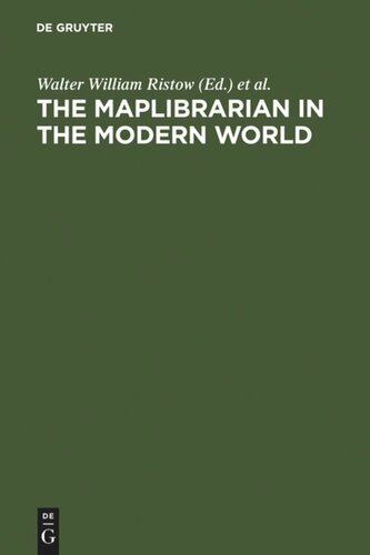 The maplibrarian in the modern world