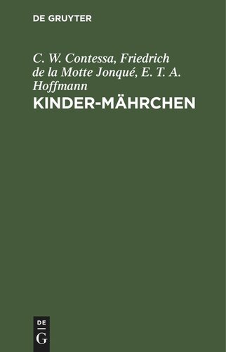 Kinder-Mährchen