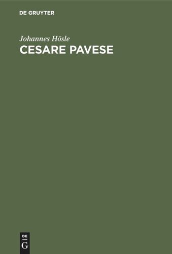 Cesare Pavese