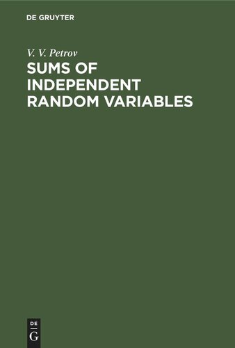 Sums of Independent Random Variables
