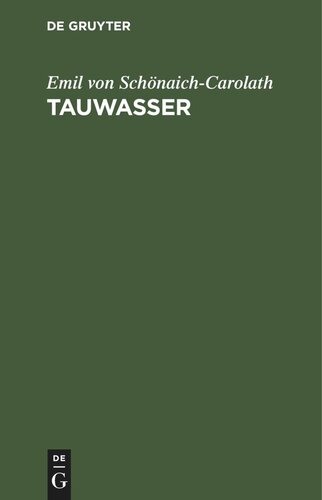 Tauwasser