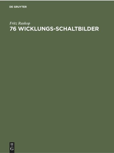 76 Wicklungs-Schaltbilder: Ausgabe B