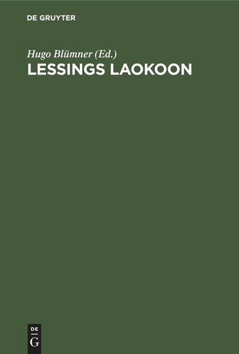 Lessings Laokoon