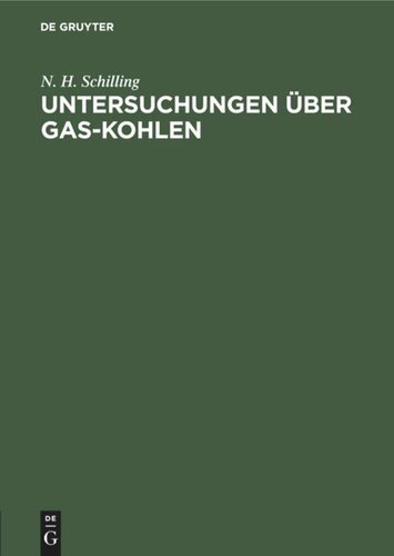 Untersuchungen über Gas-Kohlen