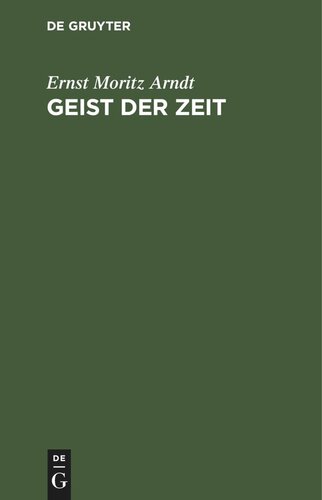 Geist der Zeit